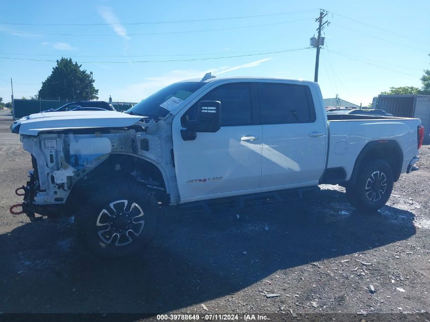 2020 GMC Sierra 2500Hd 4Wd Standard Bed At4 VIN: 1GT49PE77LF332640 Lot: 39788649