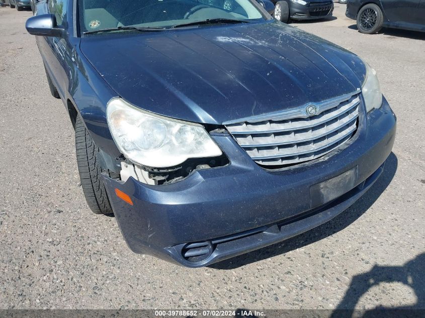 2008 Chrysler Sebring Touring VIN: 1C3LC55R28N207601 Lot: 39788652