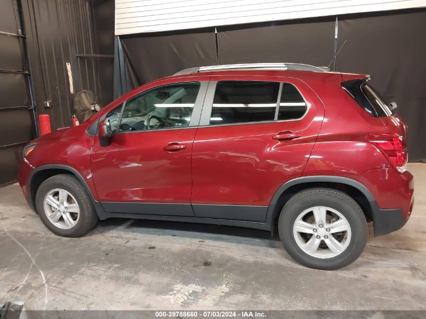 2021 Chevrolet Trax Awd Lt VIN: KL7CJPSB5MB358994 Lot: 39788660