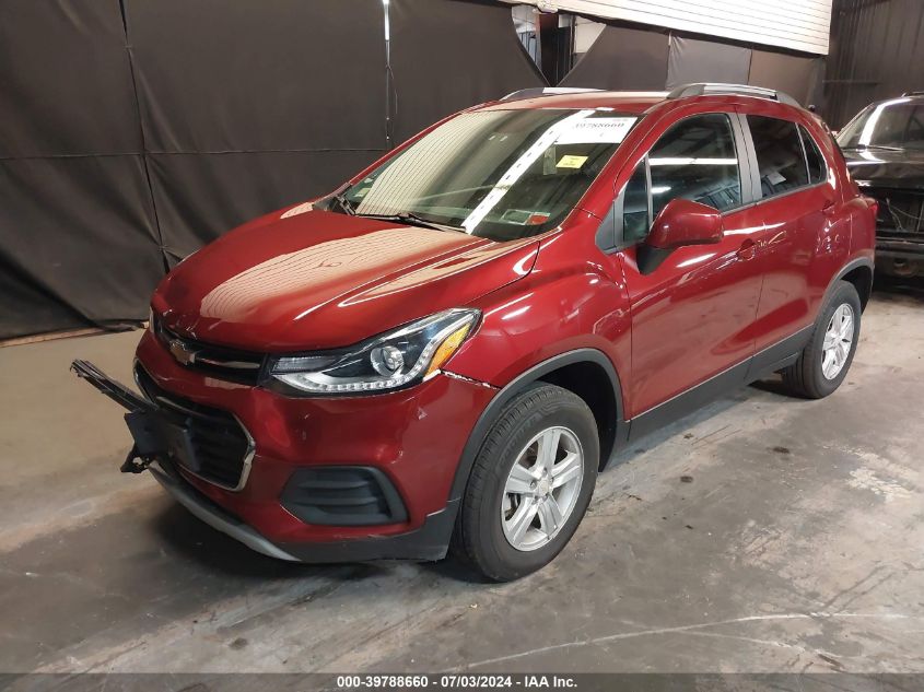 KL7CJPSB5MB358994 2021 CHEVROLET TRAX - Image 2