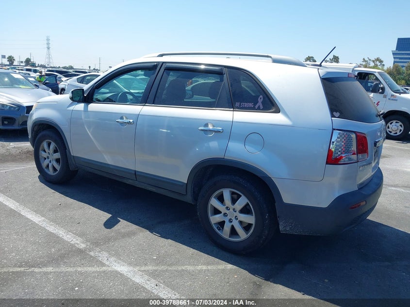 2011 Kia Sorento Lx VIN: 5XYKT4A10BG080170 Lot: 39788661