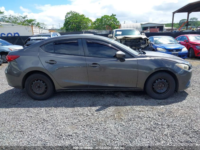 JM1BM1U73E1130382 2014 Mazda Mazda3 I Sport