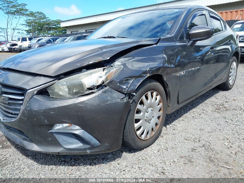 JM1BM1U73E1130382 2014 Mazda Mazda3 I Sport