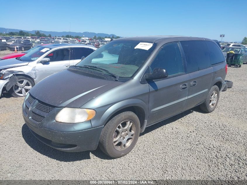 2003 Dodge Caravan Se VIN: 1D4GP25R43B329793 Lot: 39788681