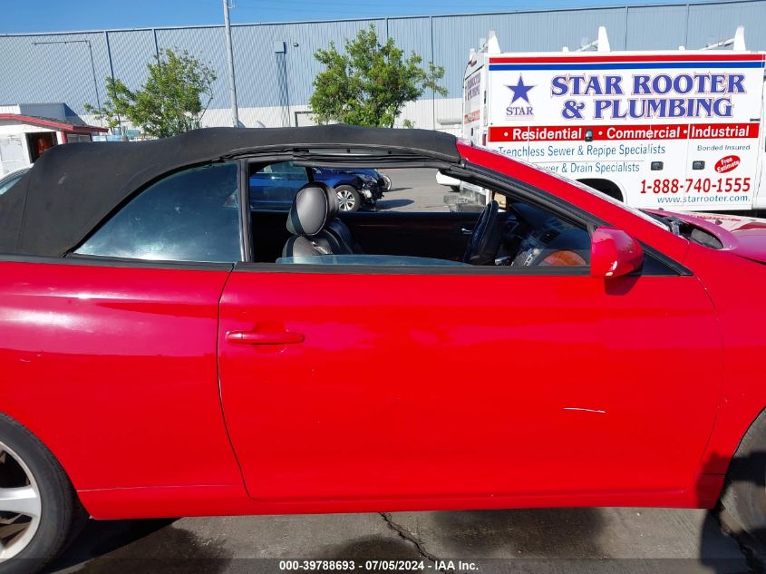 2007 Toyota Camry Solara Sle VIN: 4T1FA38P77U113713 Lot: 39788693