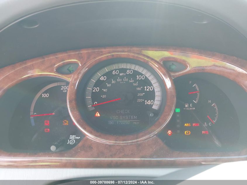 2006 Toyota Highlander Hybrid Limited V6 VIN: JTEDW21AX60012230 Lot: 39788698