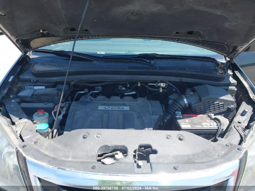 2010 Honda Odyssey Ex-L VIN: 5FNRL3H76AB086306 Lot: 39788708