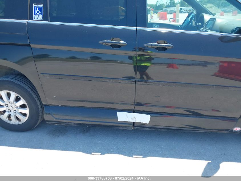 2010 Honda Odyssey Ex-L VIN: 5FNRL3H76AB086306 Lot: 39788708