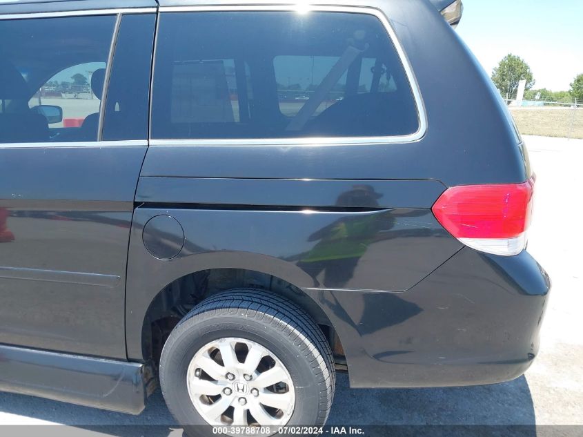 2010 Honda Odyssey Ex-L VIN: 5FNRL3H76AB086306 Lot: 39788708