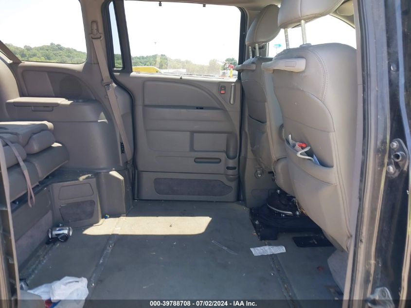 2010 Honda Odyssey Ex-L VIN: 5FNRL3H76AB086306 Lot: 39788708