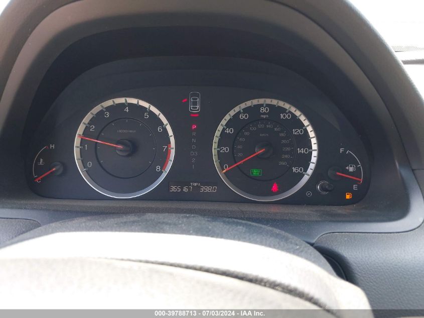 2010 Honda Accord 2.4 Lx VIN: 1HGCP2F30AA020283 Lot: 39788713