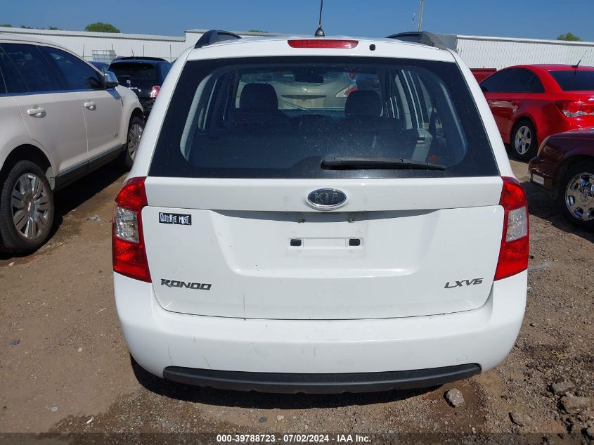 2008 Kia Rondo Lx V6 VIN: KNAFG526487186162 Lot: 39788723