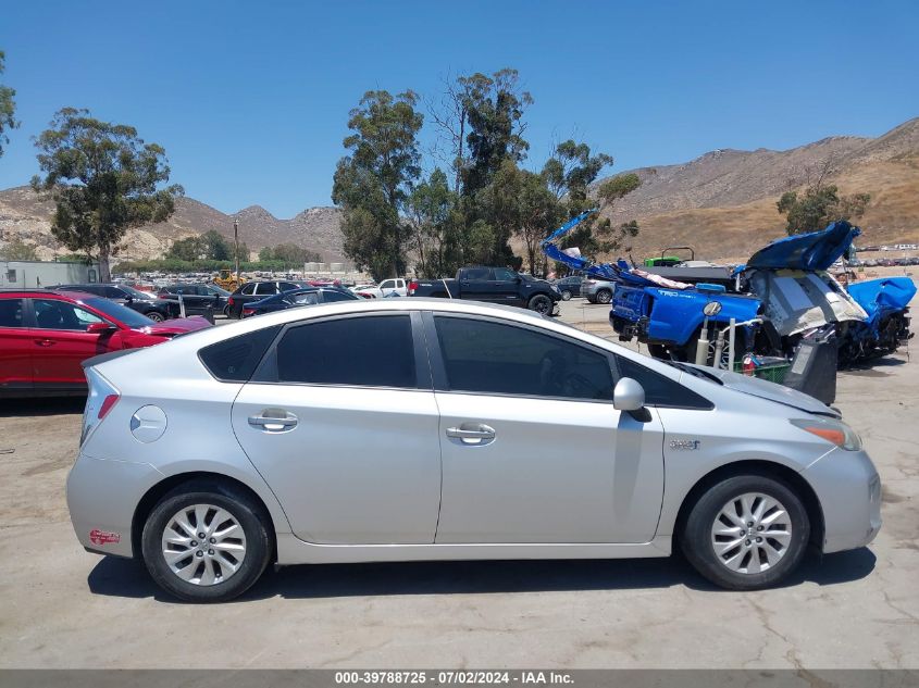 2014 Toyota Prius Plug-In VIN: JTDKN3DP6E3056937 Lot: 39788725