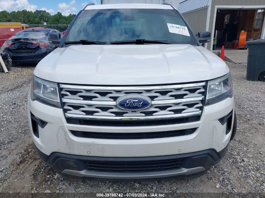 2018 Ford Explorer Xlt VIN: 1FM5K7D88JGC38854 Lot: 39788742