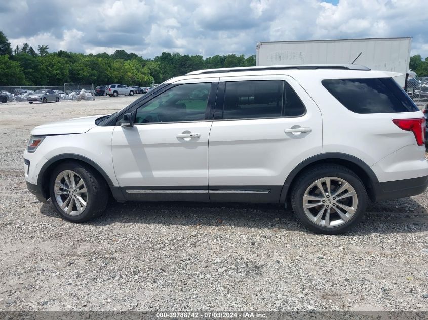 2018 Ford Explorer Xlt VIN: 1FM5K7D88JGC38854 Lot: 39788742