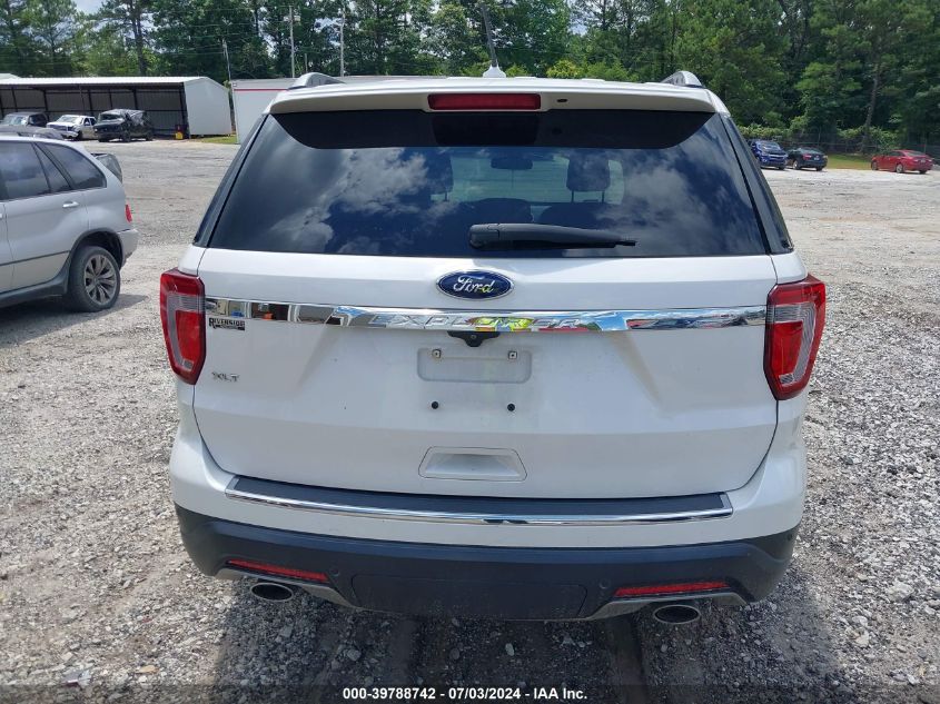 2018 Ford Explorer Xlt VIN: 1FM5K7D88JGC38854 Lot: 39788742