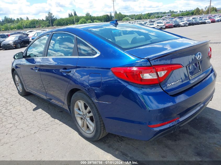 2017 Hyundai Sonata VIN: 5NPE24AF8HH548384 Lot: 39788758