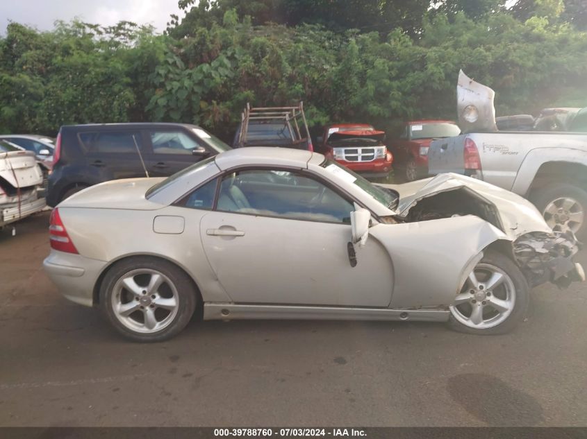 2003 Mercedes-Benz Slk 320 VIN: WDBKK65F13F284466 Lot: 39788760