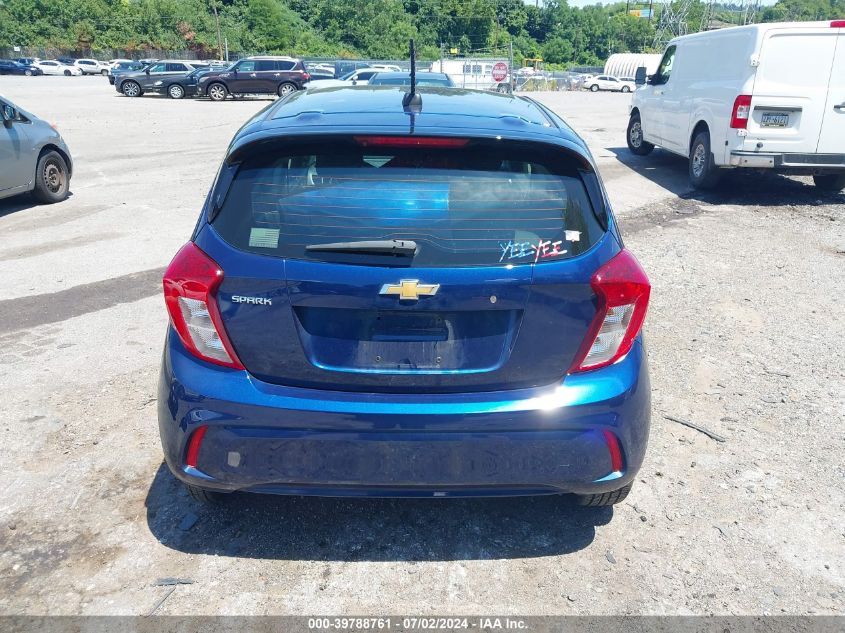 2022 Chevrolet Spark Fwd Ls Automatic VIN: KL8CB6SA1NC026136 Lot: 39788761