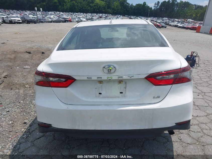 2021 Toyota Camry Le VIN: 4T1C11AK2MU591846 Lot: 39788775