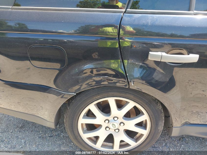 2007 Land Rover Range Rover Sport Hse VIN: SALSK254X7A992414 Lot: 39788777