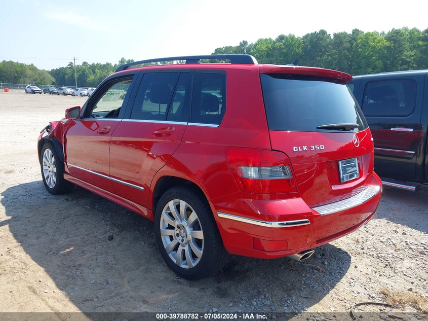 2011 Mercedes-Benz Glk 350 4Matic VIN: WDCGG8HB3BF581552 Lot: 39788782