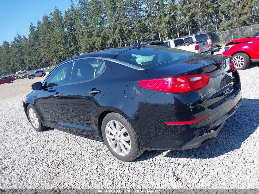 2014 Kia Optima Ex VIN: 5XXGN4A75EG280085 Lot: 39788789