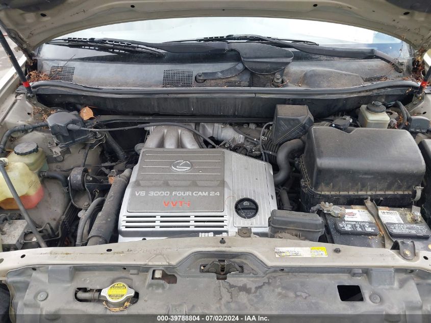 2000 Lexus Rx 300 VIN: JT6GF10U0Y0071790 Lot: 39788804