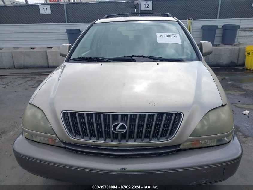 2000 Lexus Rx 300 VIN: JT6GF10U0Y0071790 Lot: 39788804
