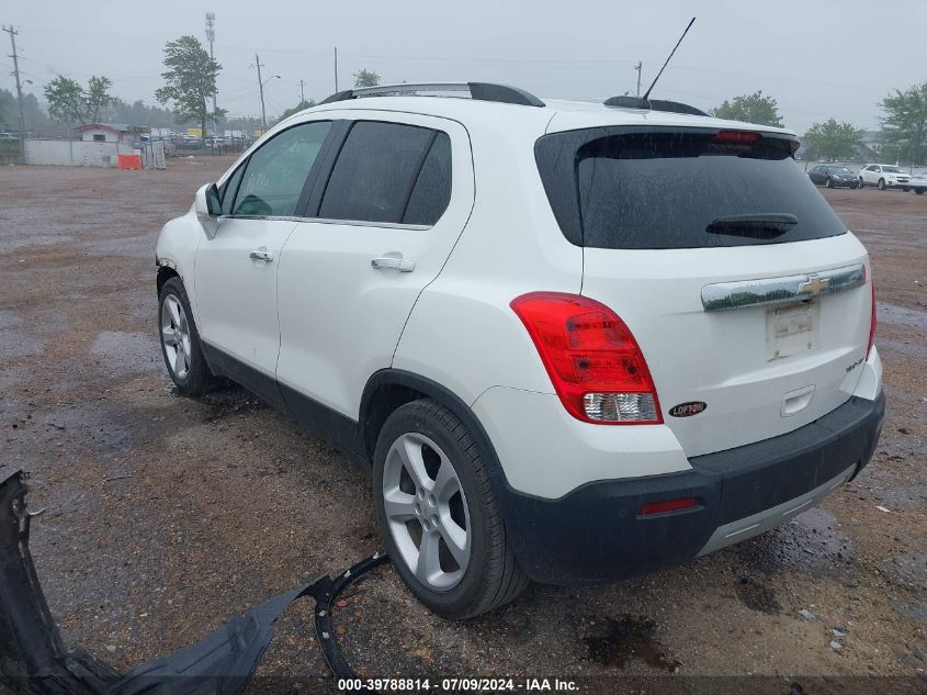 2015 Chevrolet Trax Ltz VIN: KL7CJNSB9FB146641 Lot: 39788814