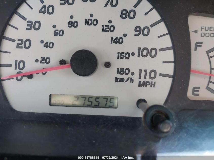 2003 Toyota Tacoma Base V6 VIN: 5TEHN72NX3Z273733 Lot: 39788819