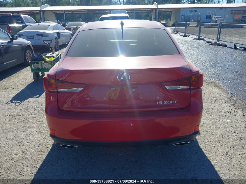 2017 Lexus Is VIN: JTHBA1D27H5040547 Lot: 39788821