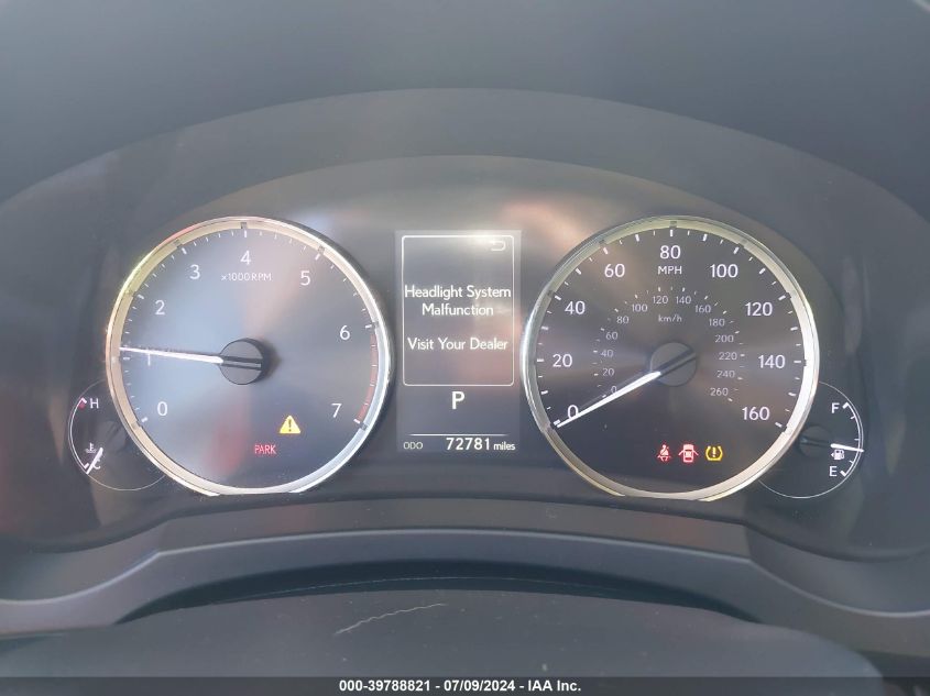 2017 Lexus Is VIN: JTHBA1D27H5040547 Lot: 39788821