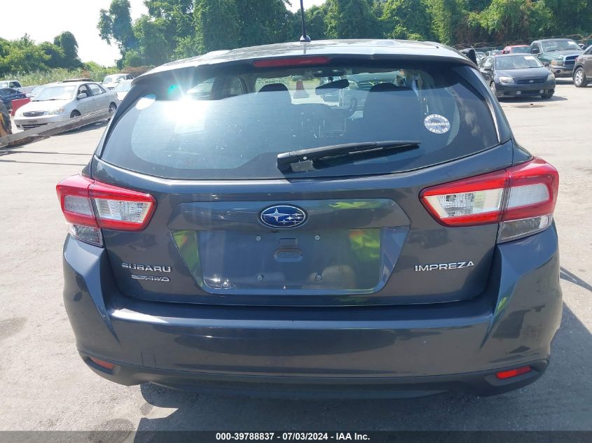 2019 SUBARU IMPREZA - 4S3GTAA6XK3722608