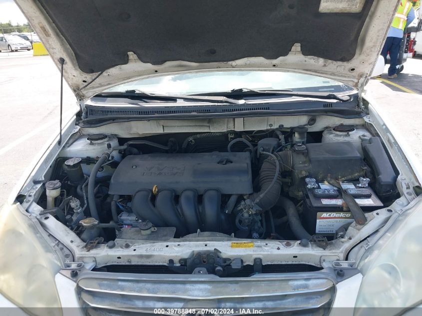 2004 Toyota Corolla S VIN: 2T1BR38E44C253866 Lot: 39788848