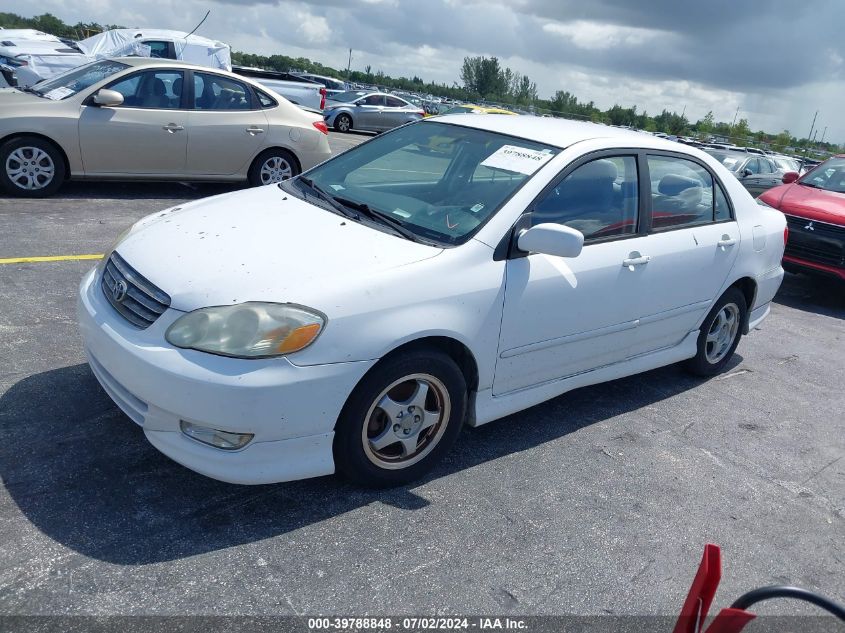 2T1BR38E44C253866 | 2004 TOYOTA COROLLA