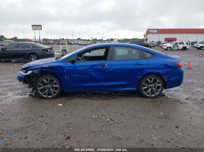 2016 Chrysler 200 S VIN: 1C3CCCDG3GN105467 Lot: 39788852