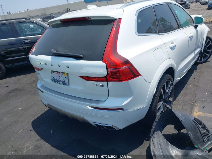 2019 Volvo Xc60 Hybrid T8 Inscription VIN: LYVBR0DL7KB283974 Lot: 39788854