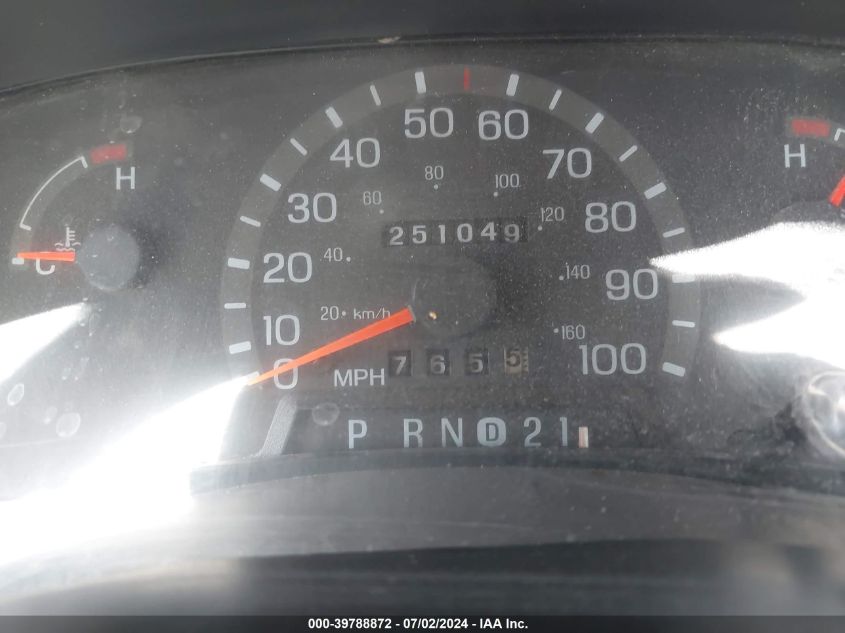 1997 Ford E-250 Standard VIN: 1FTFE2425VHB68101 Lot: 39788872