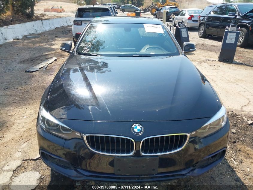 2019 BMW 430I VIN: WBA4W3C55KAF92114 Lot: 39788885