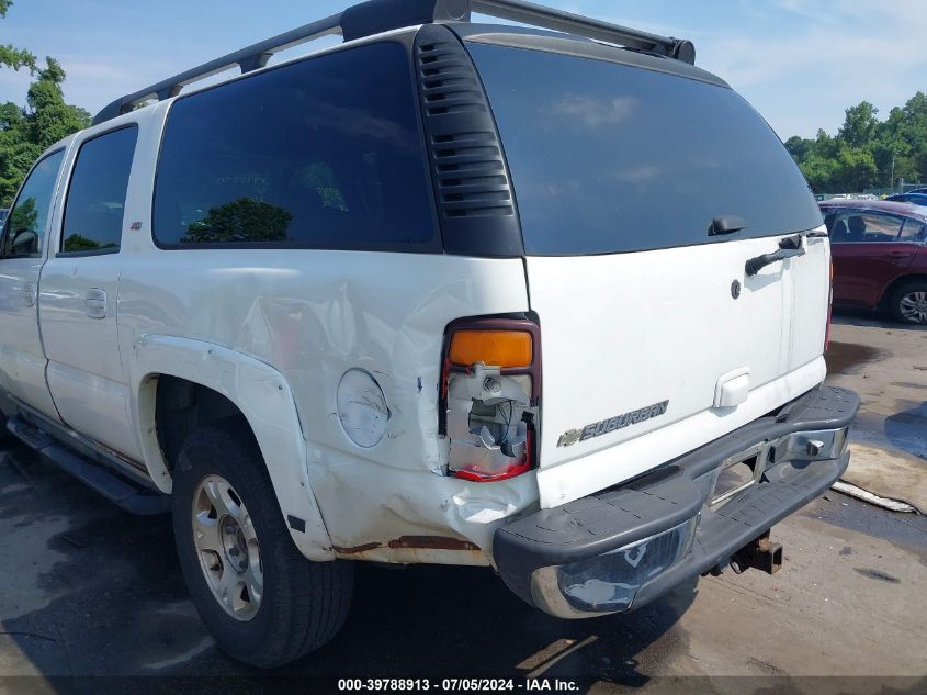 2006 Chevrolet Suburban 1500 Z71 VIN: 3GNFK16Z46G123165 Lot: 39788913