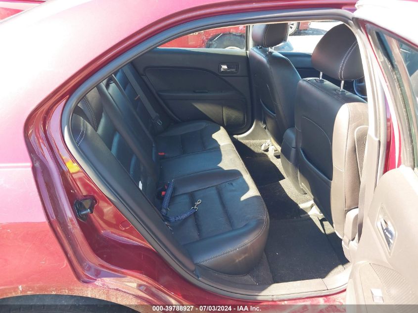 2007 Ford Fusion Sel VIN: 3FAHP08Z07R269388 Lot: 39788927