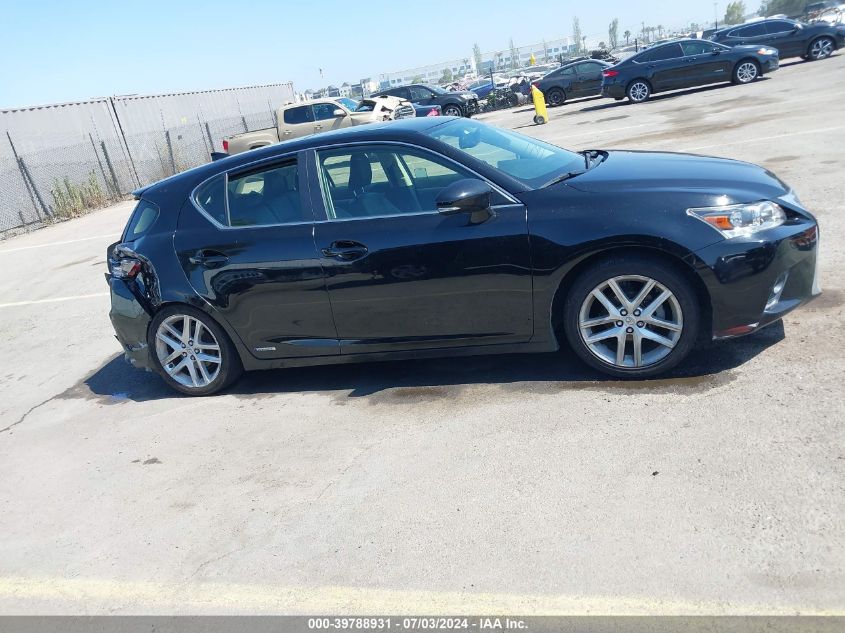 2016 Lexus Ct 200 VIN: JTHKD5BH7G2271082 Lot: 39788931