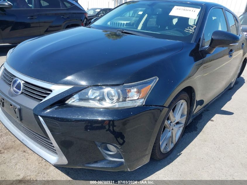 2016 Lexus Ct 200 VIN: JTHKD5BH7G2271082 Lot: 39788931