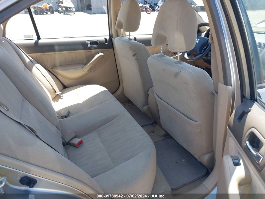 2004 Honda Civic Lx VIN: JHMES16554S001761 Lot: 39788942