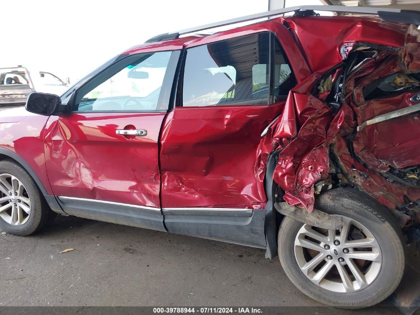 2014 Ford Explorer Xlt VIN: 1FM5K8D80EGC Lot: 39788944