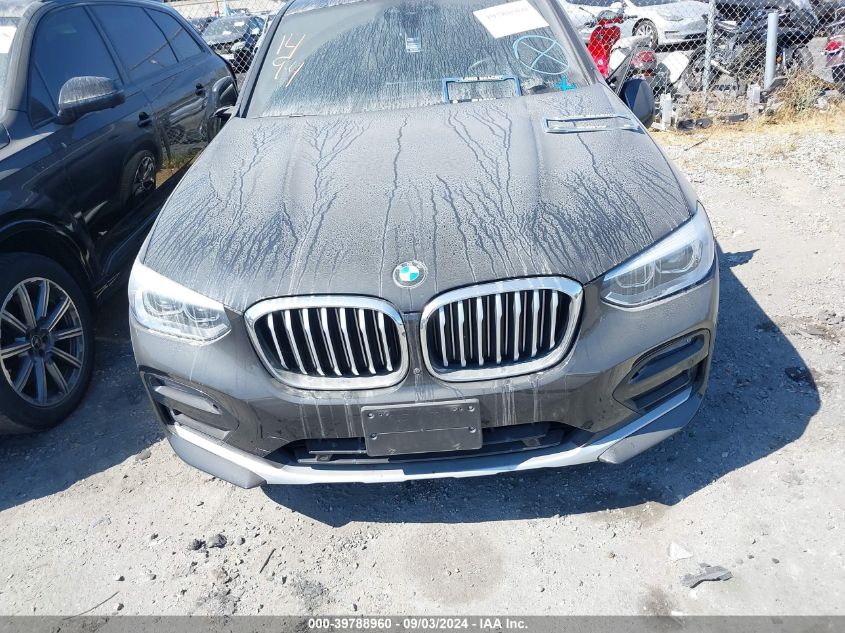 2021 BMW X4 XDRIVE30I - 5UX2V1C09M9E71465