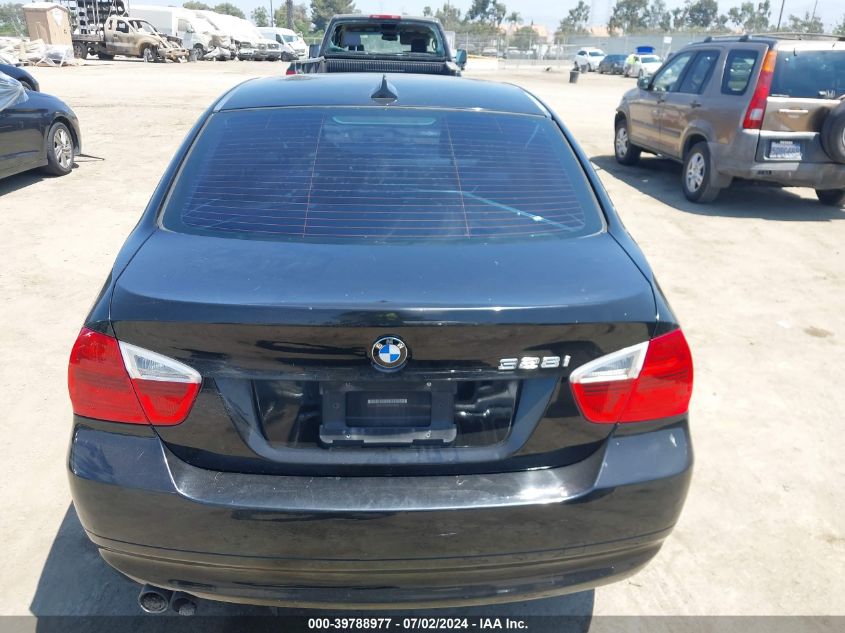 2008 BMW 328I VIN: WBAVC53598F008055 Lot: 39788977