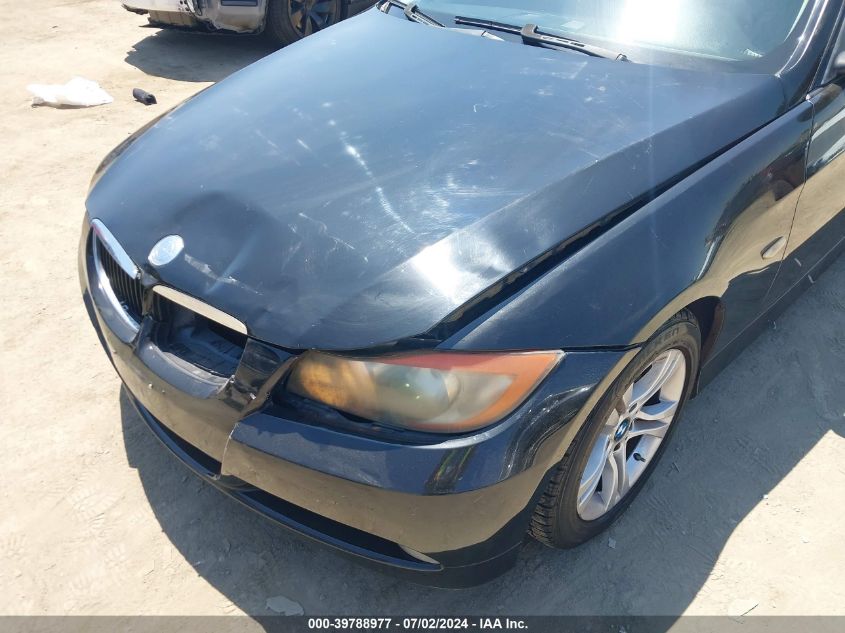 2008 BMW 328I VIN: WBAVC53598F008055 Lot: 39788977