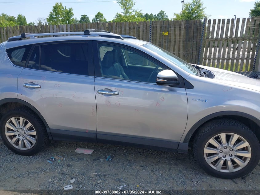 2017 TOYOTA RAV4 HYBRID LIMITED - JTMDJREV7HD064953